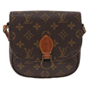 LOUIS VUITTON Monogram Saint Cloud PM Shoulder Bag M51244 LV Auth 163619-13