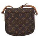LOUIS VUITTON Monogram Saint Cloud PM Shoulder Bag M51244 LV Auth 163619-2