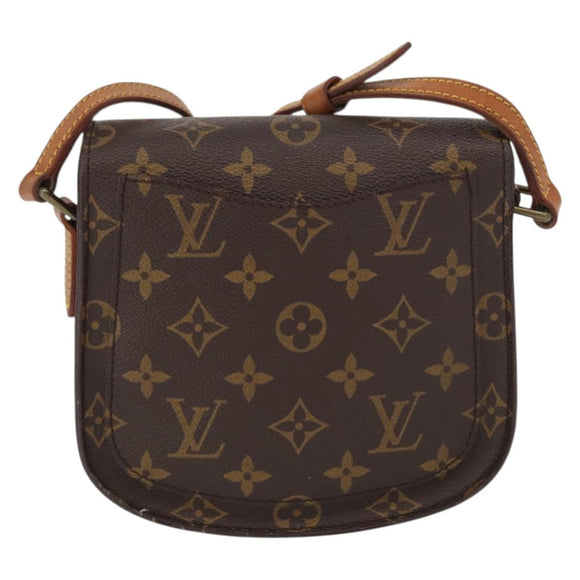 LOUIS VUITTON Monogram Saint Cloud PM Shoulder Bag M51244 LV Auth 163619