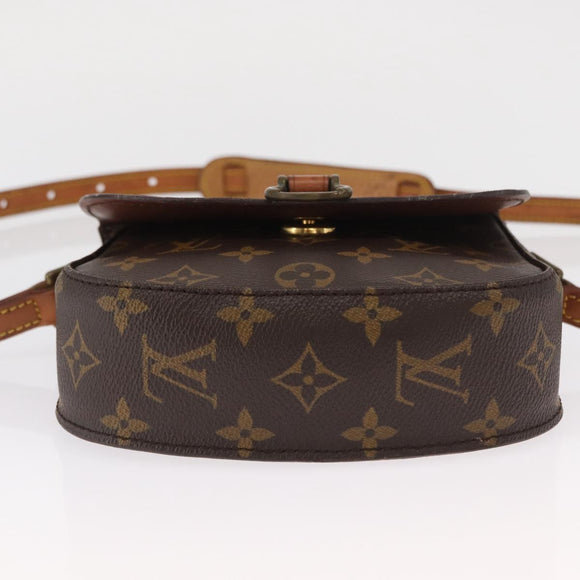 LOUIS VUITTON Monogram Saint Cloud PM Shoulder Bag M51244 LV Auth 163619