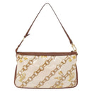 LOUIS VUITTON Monogram Charm Pochette Accessoires Beutel Weiß M95161 Auth 163623-2