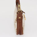 LOUIS VUITTON Monogram Charm Pochette Accessoires Beutel Weiß M95161 Auth 163623-4