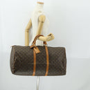 LOUIS VUITTON Monogram Keepall 60 Boston Bag M41422 LV Auth 163627-23