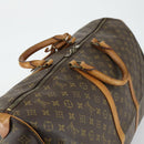 LOUIS VUITTON Monogram Keepall 60 Boston Bag M41422 LV Auth 163627-6
