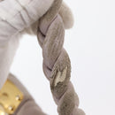 Miu Miu Matelasse Shoulder Bag Leather Pink Gold Auth 163628-8