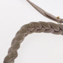 Miu Miu Matelasse Shoulder Bag Leather Pink Gold Auth 163628-7