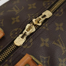 LOUIS VUITTON Monogram Keepall 55 Boston Bag M41424 LV Auth 163632-9