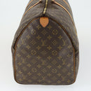 LOUIS VUITTON Monogram Keepall 55 Boston Bag M41424 LV Auth 163632-3