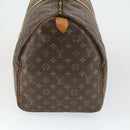 LOUIS VUITTON Monogram Keepall 55 Boston Bag M41424 LV Auth 163632-4