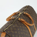 LOUIS VUITTON Monogram Keepall 55 Boston Bag M41424 LV Auth 163632-6