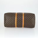 LOUIS VUITTON Monogram Keepall 55 Boston Bag M41424 LV Auth 163632-5