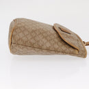 CELINE Macadam Canvas Hand Bag PVC Beige Gold Auth 163635-4
