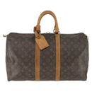 LOUIS VUITTON Monogram Keepall 45 Boston Bag M41428 LV Auth 163637-13