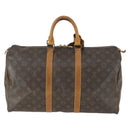 LOUIS VUITTON Monogram Keepall 45 Boston Bag M41428 LV Auth 163637-2