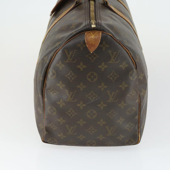 LOUIS VUITTON Monogram Keepall 45 Boston Bag M41428 LV Auth 163637