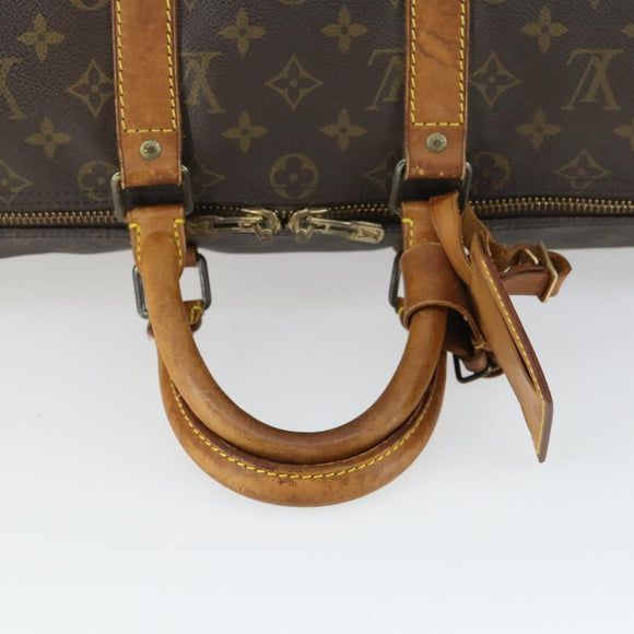 LOUIS VUITTON Monogram Keepall 45 Boston Bag M41428 LV Auth 163637