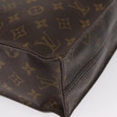 LOUIS VUITTON Monogram Sac Plat Hand Bag M51140 LV Auth 163638-9
