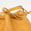 LOUIS VUITTON Epi Petit Noe Shoulder Bag Yellow M44109 LV Auth 163645-10