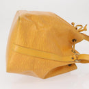 LOUIS VUITTON Epi Petit Noe Shoulder Bag Yellow M44109 LV Auth 163645-3