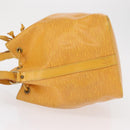 LOUIS VUITTON Epi Petit Noe Shoulder Bag Yellow M44109 LV Auth 163645-4