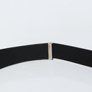 GUCCI GG Canvas Shoulder Bag Black Silver 35098 Auth 163650-8