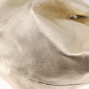 LOEWE Nappa Aire Anagram Hand Bag Leather Gold Auth 163661-14