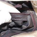 LOEWE Nappa Aire Anagram Hand Bag Leather Gold Auth 163661-12