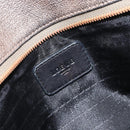 LOEWE Anagram Amazona 36 Hand Bag Leather Gold Auth 163663-20