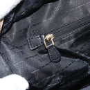 LOEWE Anagram Amazona 36 Hand Bag Leather Gold Auth 163663-23