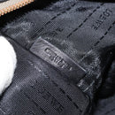 LOEWE Anagram Amazona 36 Hand Bag Leather Gold Auth 163663-12