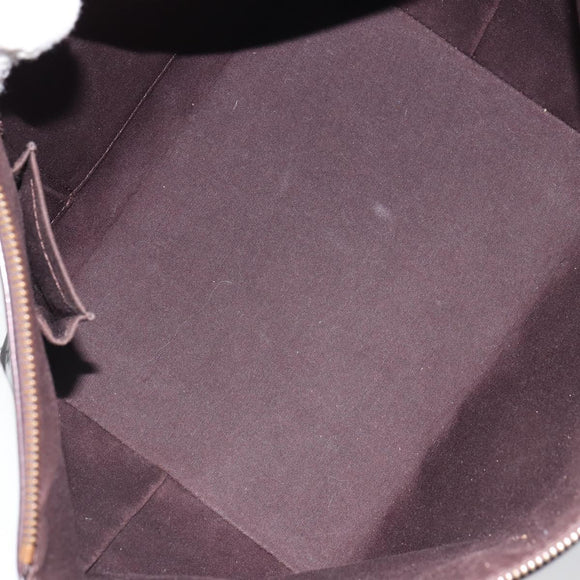 LOUIS VUITTON Monogram Vernis Bellevue PM Hand Bag Amarante M93585 Auth 163665