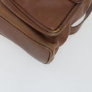GUCCI Bamboo Backpack Leather Brown Gold 003 2058 0016 Auth 163668-16
