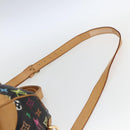 LOUIS VUITTON Monogram Multicolor Courtney MM Bag 2way Black M45642 Auth 163673SAV-10
