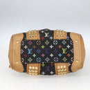 LOUIS VUITTON Monogram Multicolor Courtney MM Bag 2way Black M45642 Auth 163673SAV-11