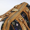 LOUIS VUITTON Monogram Multicolor Courtney MM Bag 2way Black M45642 Auth 163673SAV-6