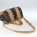 LOUIS VUITTON Monogram Multicolor Courtney MM Bag 2way Black M45642 Auth 163673SAV-9