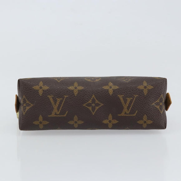 LOUIS VUITTON Monogram Pochette Cosmetic PM Pouch M43998 LV Auth 163680