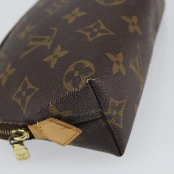 LOUIS VUITTON Monogram Pochette Cosmetic PM Pouch M43998 LV Auth 163680