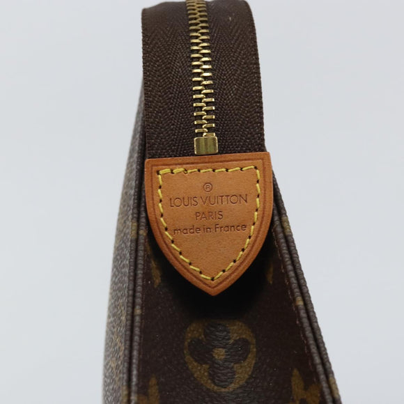 LOUIS VUITTON Monogram Poche Toilette 19 Pouch M47544 LV Auth 163682