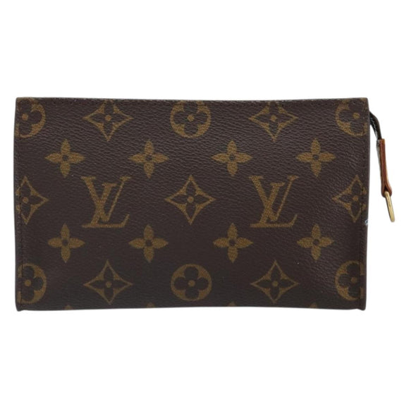 LOUIS VUITTON Monogram Bucket PM Accessory Pouch LV Auth 163683