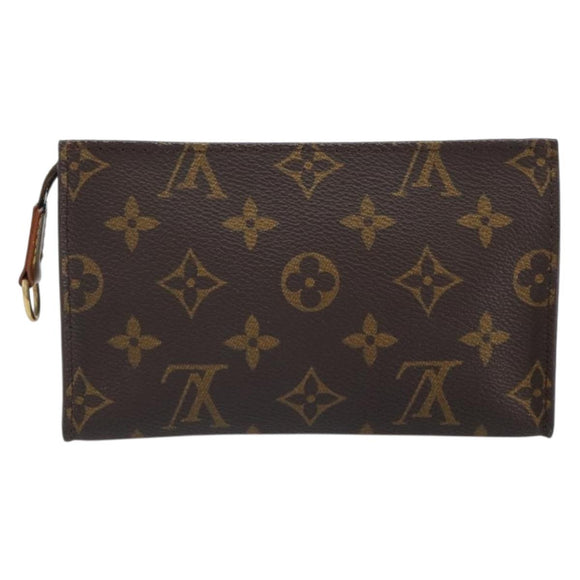 LOUIS VUITTON Monogram Bucket PM Accessory Pouch LV Auth 163683