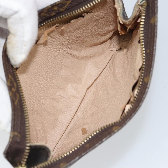 LOUIS VUITTON Monogram Bucket PM Accessory Pouch LV Auth 163684