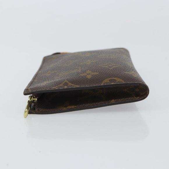 LOUIS VUITTON Monogram Bucket PM Accessory Pouch LV Auth 163684