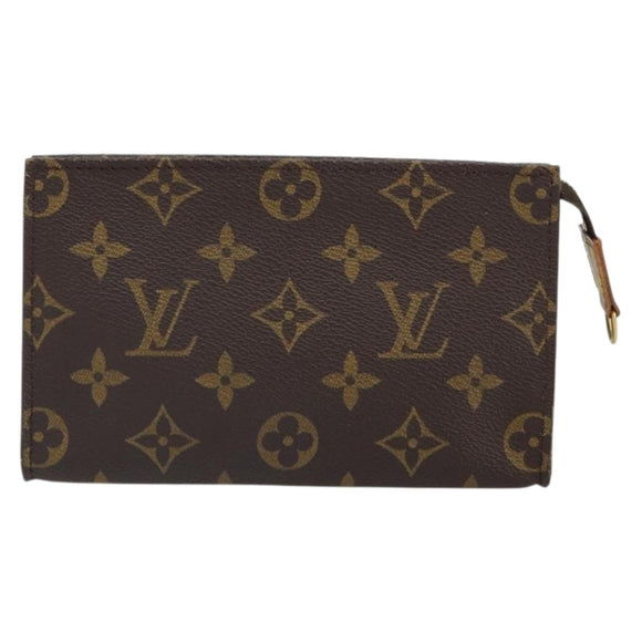 LOUIS VUITTON Monogram Bucket PM Accessory Pouch LV Auth 163685