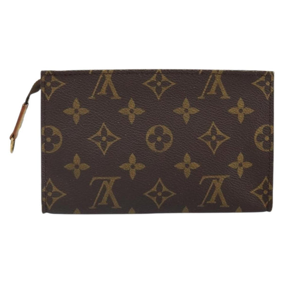LOUIS VUITTON Monogram Bucket PM Accessory Pouch LV Auth 163685