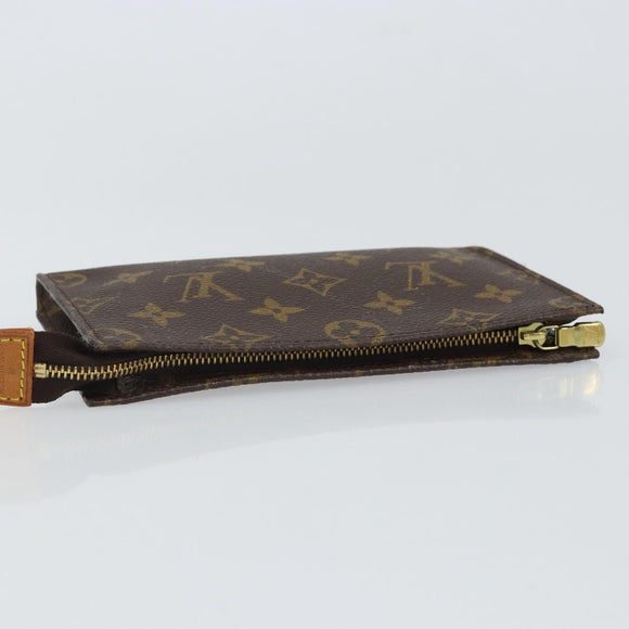 LOUIS VUITTON Monogram Bucket PM Accessory Pouch LV Auth 163686