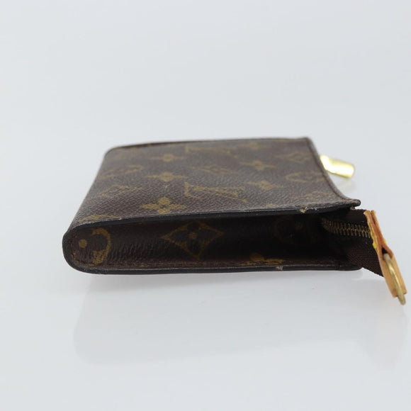 LOUIS VUITTON Monogram Bucket PM Accessory Pouch LV Auth 163687