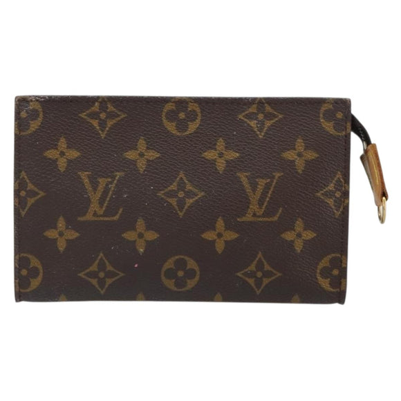 LOUIS VUITTON Monogram Bucket PM Accessory Pouch LV Auth 163688