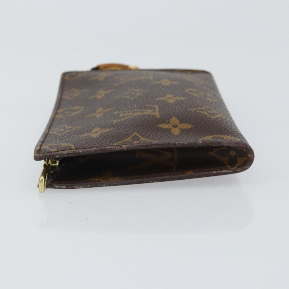 LOUIS VUITTON Monogram Bucket PM Accessory Pouch LV Auth 163688