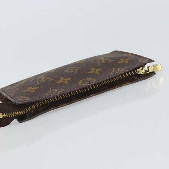 LOUIS VUITTON Monogram Bucket PM Accessory Pouch LV Auth 163688